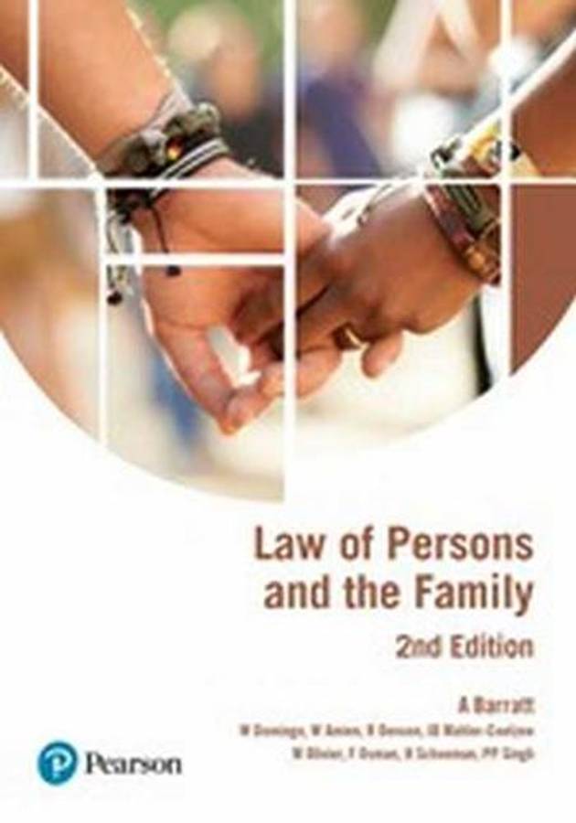LAW OF PERSONS & THE FAMILY 2E 2H SECONDHAND - BARRATT,A