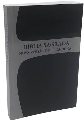 NIV BIBLE BLACK PORTUGUESE - X