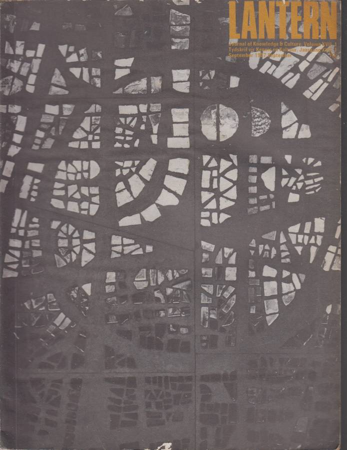 Lantern Volume Xvii No 1 September 1967 SECONDHAND - Lantern