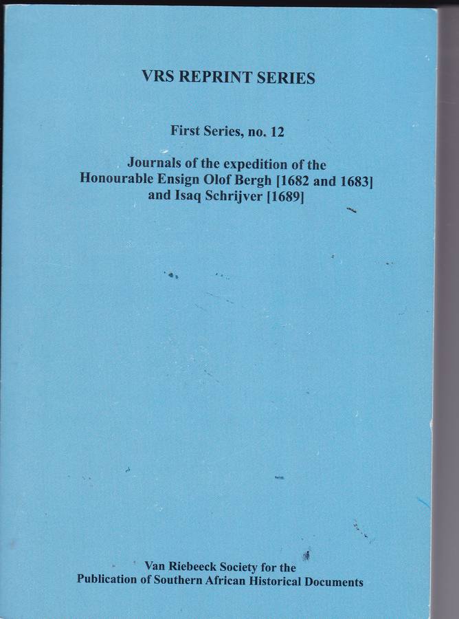 VRS112 JOURNAL BERGH & SCHRIJVER 1682 SECONDHAND - VRS112-BLUE