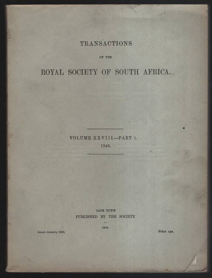 A Living Coelacanthid Fish from South Africa.Transactions of the Rou - Smith, J. L. B.