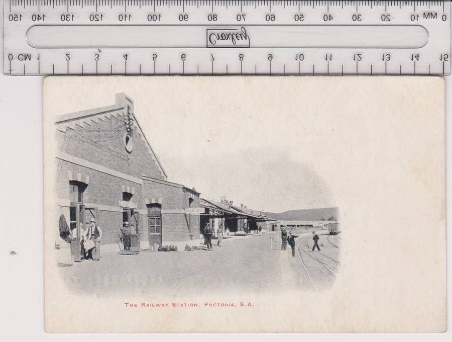 POSTCARD RAILAY STATION PTA - POSTCARD