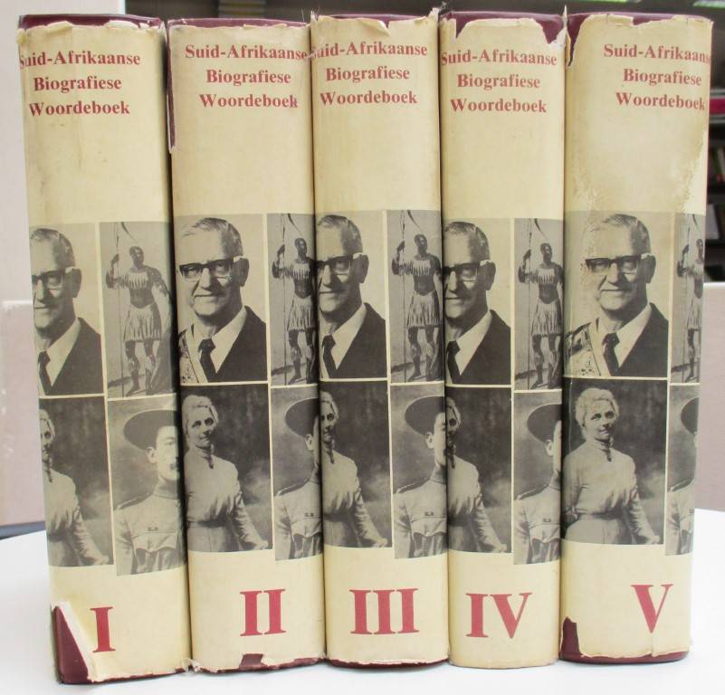Suid-Afrikaanse Biografiese Woodeboek Volume 1-5 - De Kock, W. J.