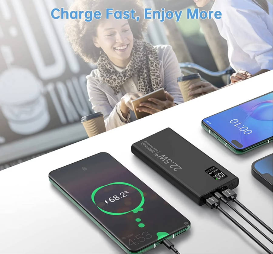 Belj PD22.5W 10000mAh Fast Charger Power Bank