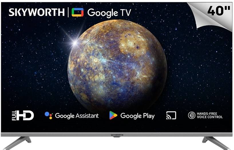 SKYWORTH 40 Inch 40E5400H Series FHD Google TV 