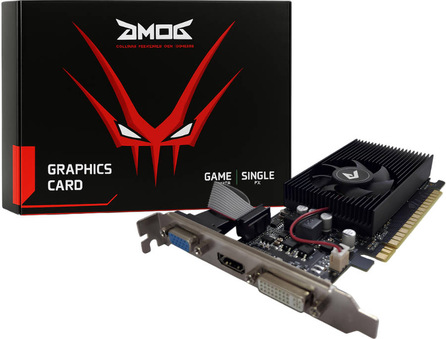AMOG GT730 4GB DDR3 Graphics Card is a reliable