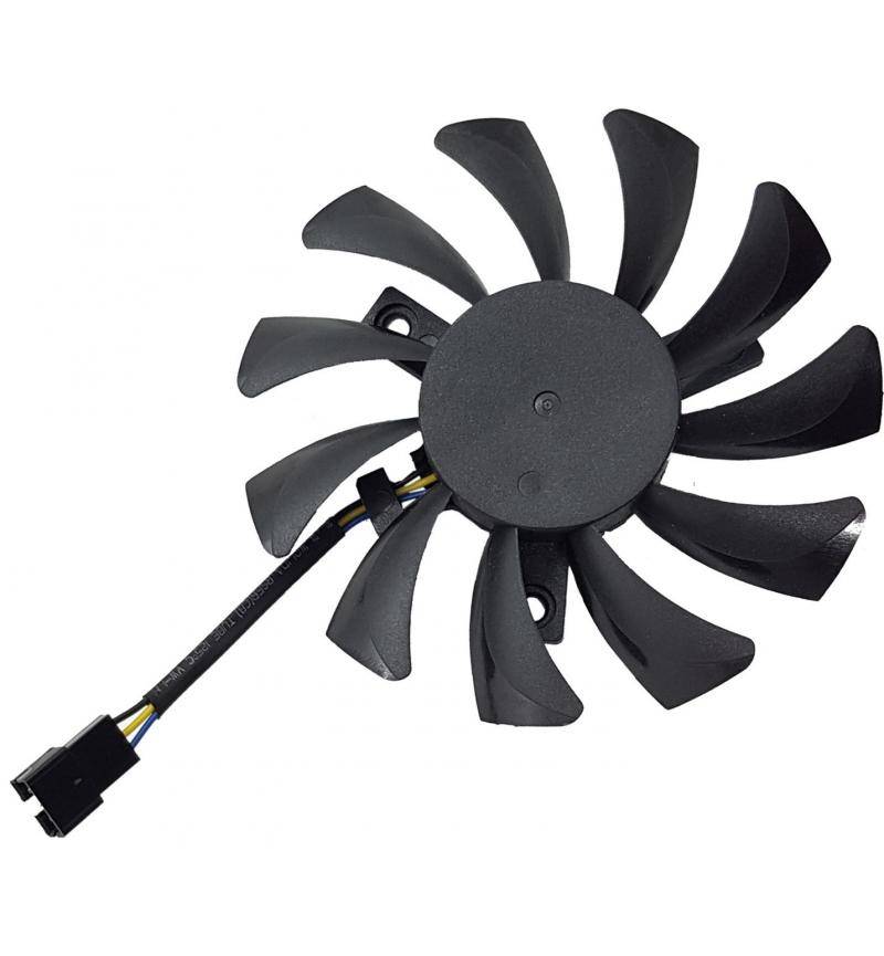 Video Graphics Fan 75mm 11-Blade 3-Pin Power