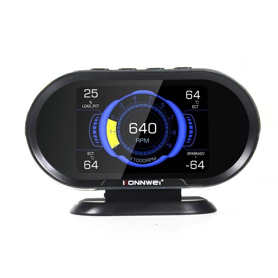 KW206 Auto Onboard Computer Gauge and OBII Engine Scanner