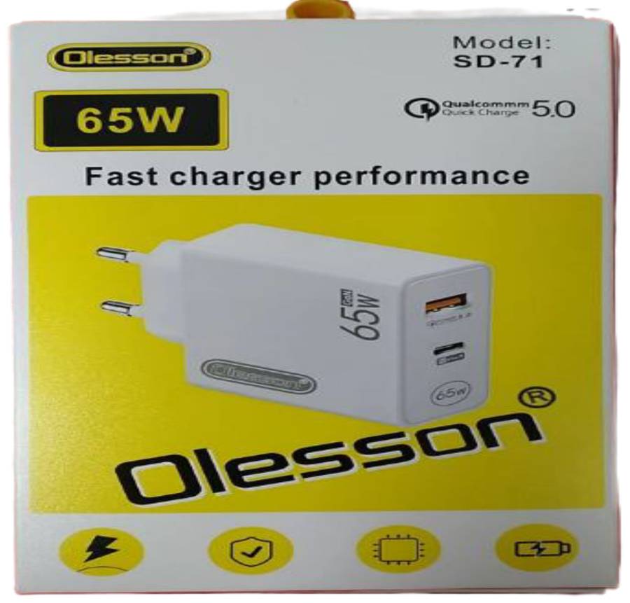 Adapter fast performance 65W