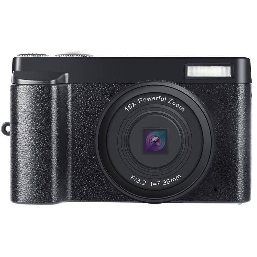 16X A1 Digital Camera- Black (Ultra HD)