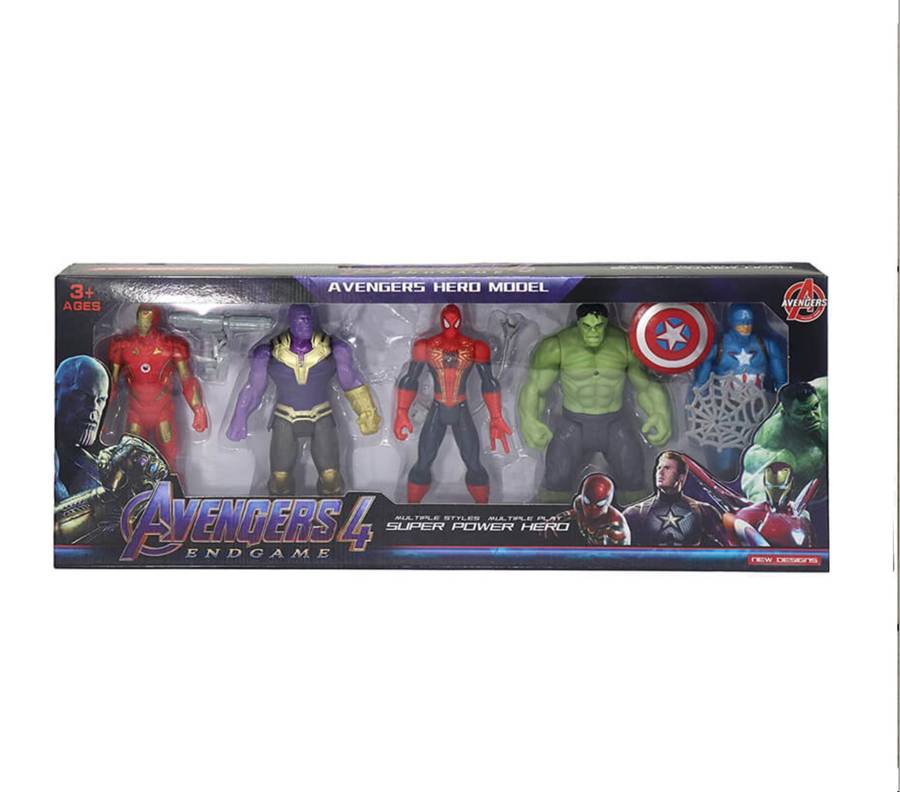 Avengers small 5 piece set