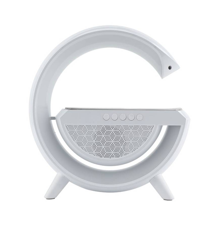 LED multi-color wireless charging speaker