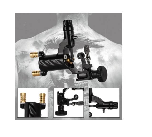 Professional Dragonfly Rotary Motor Tattoo Machine Gun Liner Shader (Red)
