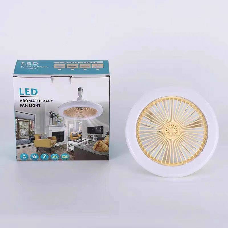 LED aromatherapy fan light