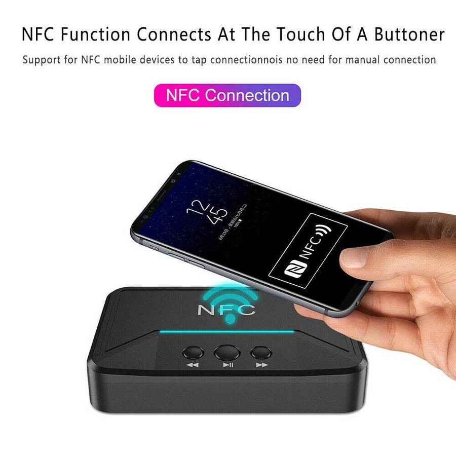NFC & Wireless Bluetooth 5.0 Receiver