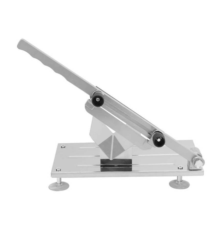 Multifunctional adjustable manual meat slicer