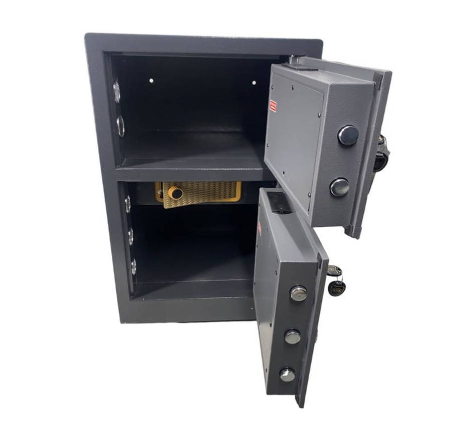 50x80x43cm large double door safe box