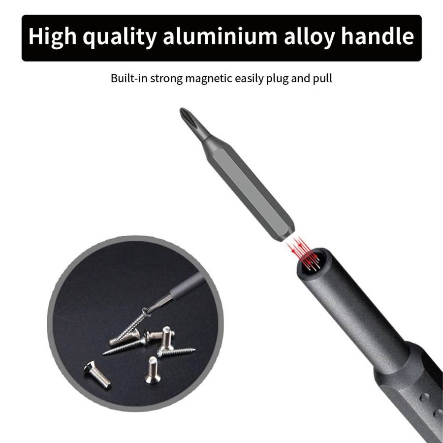 Screwdriver Repair Tool Kit with 48 Pieces Bits