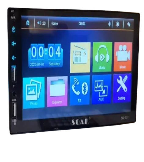 7 Inch TFT HD Touchscreen Radio.