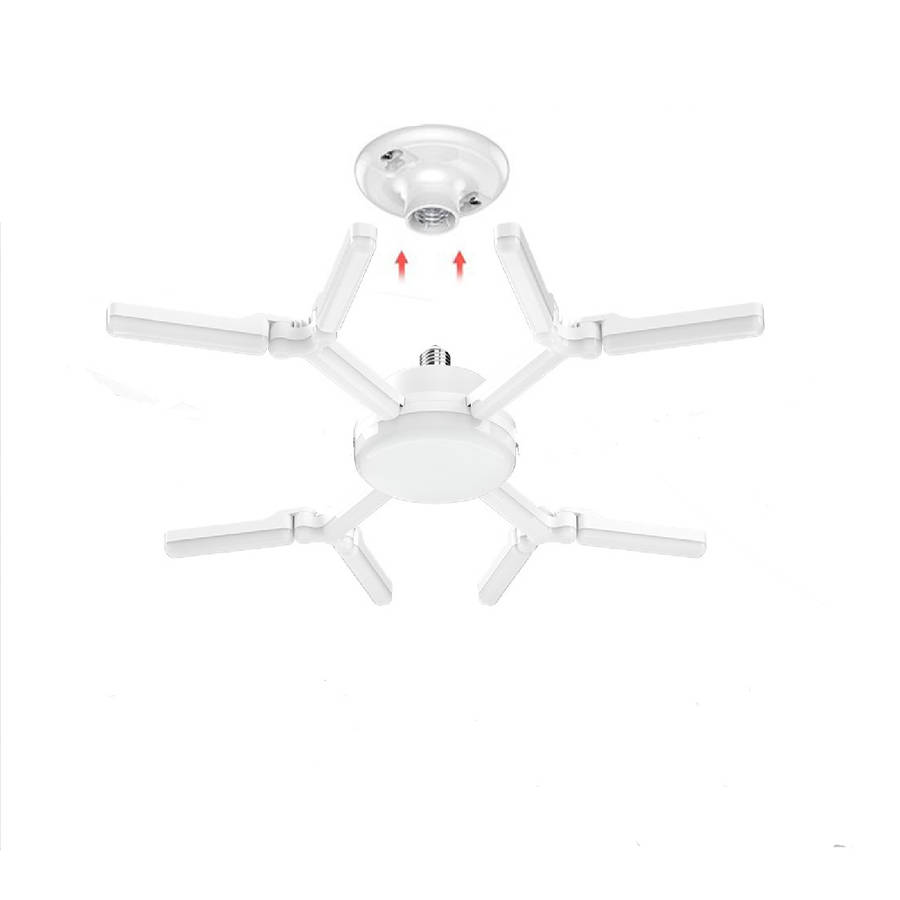 LED Snowflake Shape Foldable Pattern Changing Light 80W