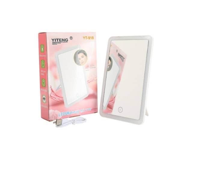 LED Light Make Up Mirror Tabletop Makeup Mirror