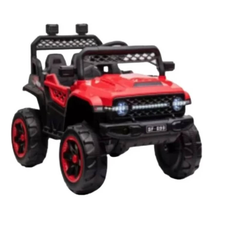 Ashcomonline Jeep Ride On Car Ride On (Red)