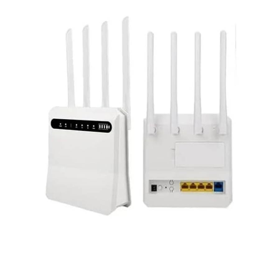 Ashcomonline Rechargeable 1200mbps 4G Router Q-A10 128 Mbps 4G Router