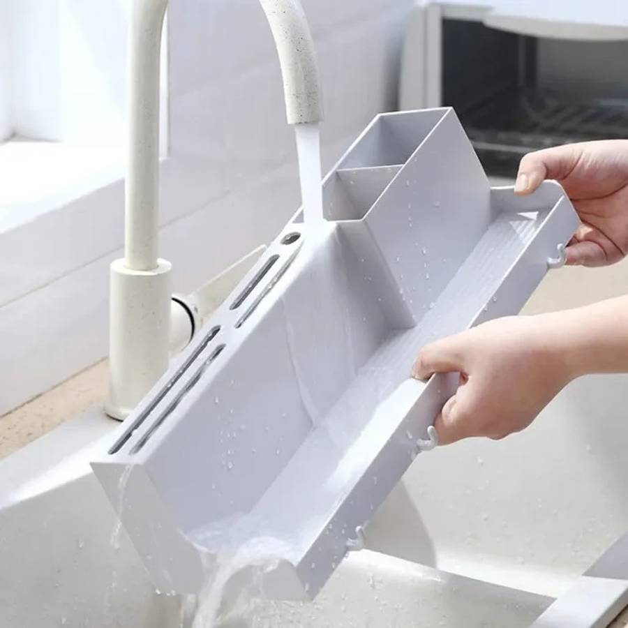 Multi-Functional Wall-Mounted Storage Rack with Hooks & Compartments  Space-Saving Organizer f...