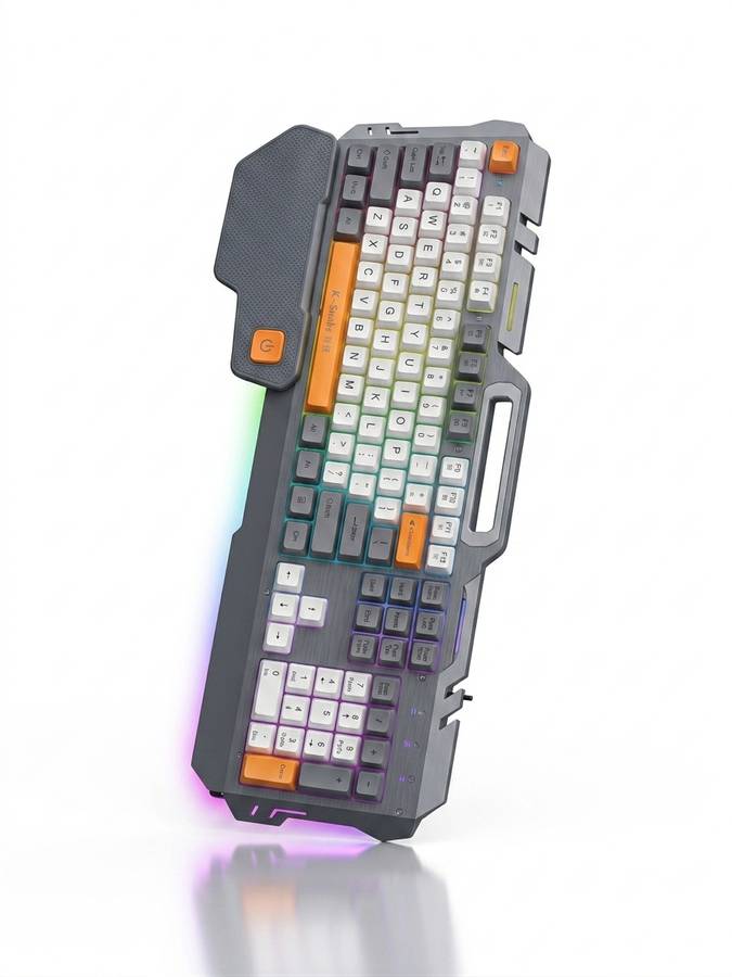 K-Snake KM-160 Wired Mechanical Gaming Keyboard and Mouse Combo with LED
