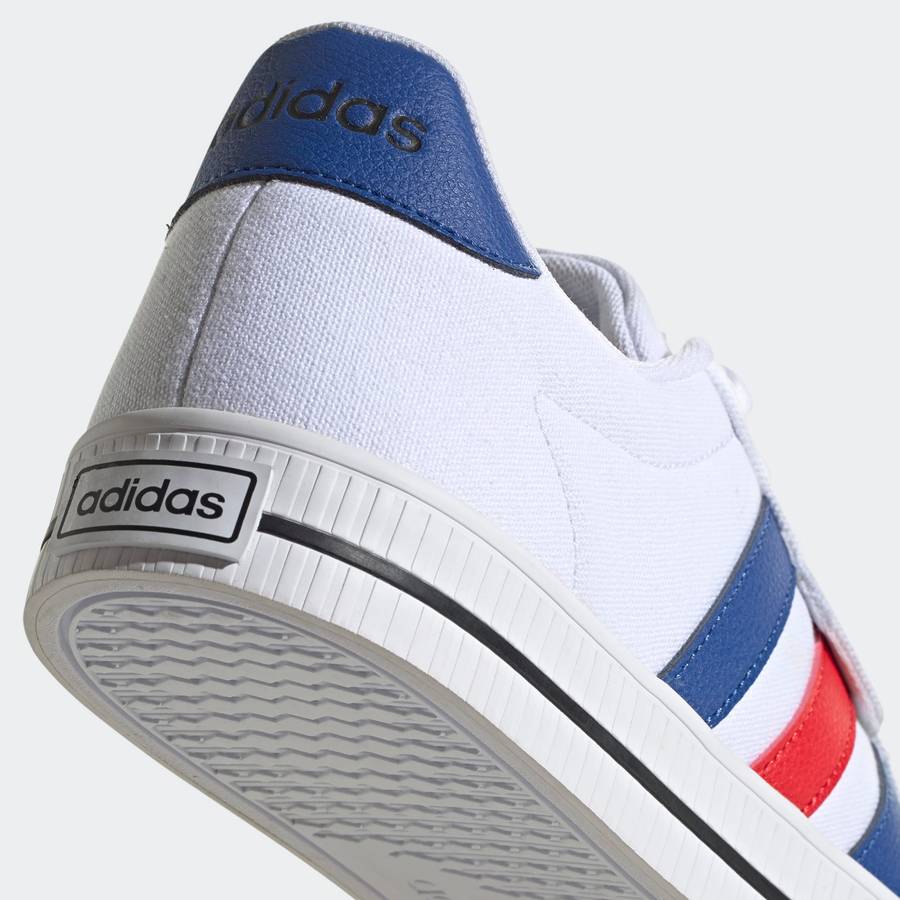 adidas Men's Daily 3.0 White Royal Red H04578 Size UK 9/10 (SA 9/10)