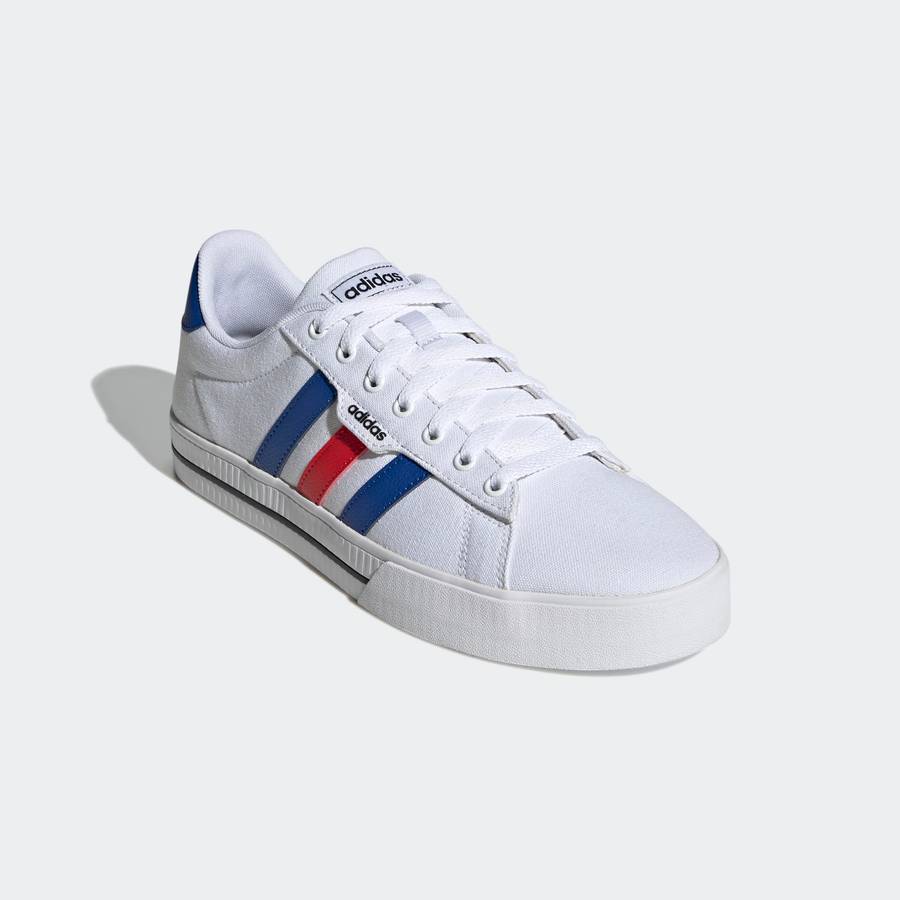 adidas Men's Daily 3.0 White Royal Red H04578 Size UK 9/10 (SA 9/10)