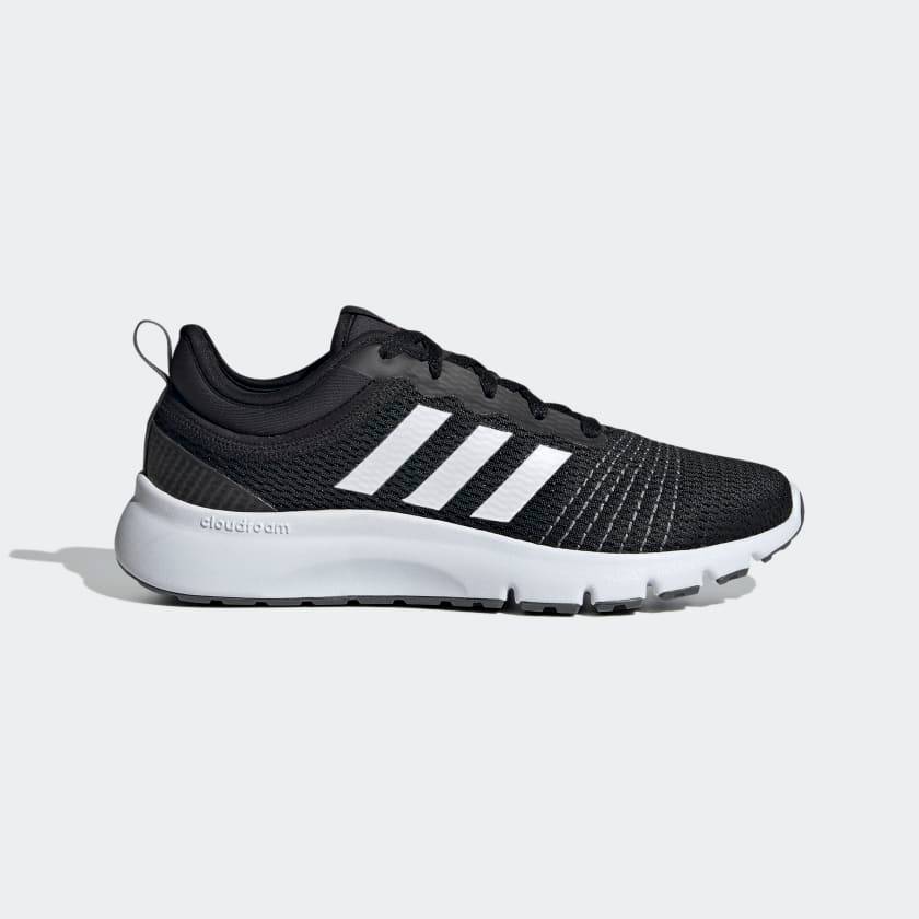 ADIDAS FLUID UP CLOUDFOAM BLACK RUNNING SHOE