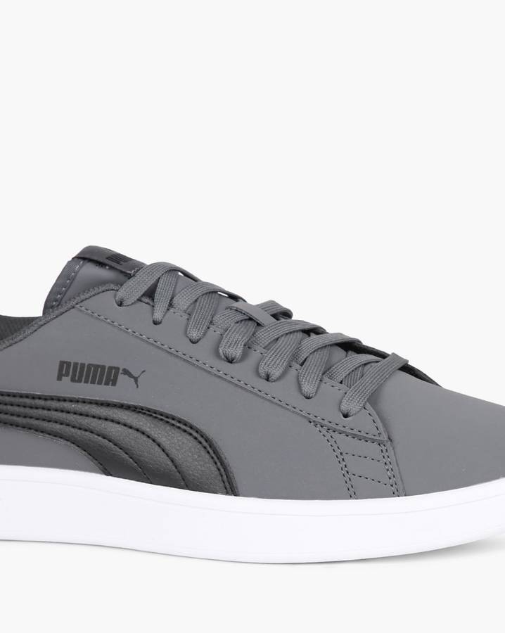PUMA SMASH GREY BLACK SNEAKERS