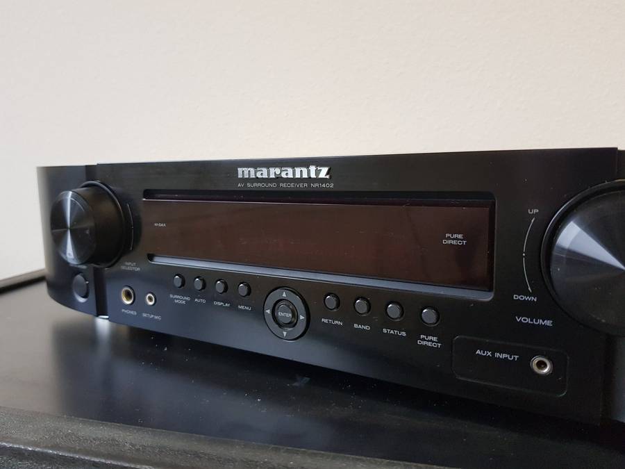 Marantz NR1402 Slimline AV Receiver  |  5-channel  |  3D-ready HDMI switching  |  READ DESCRIPTION!