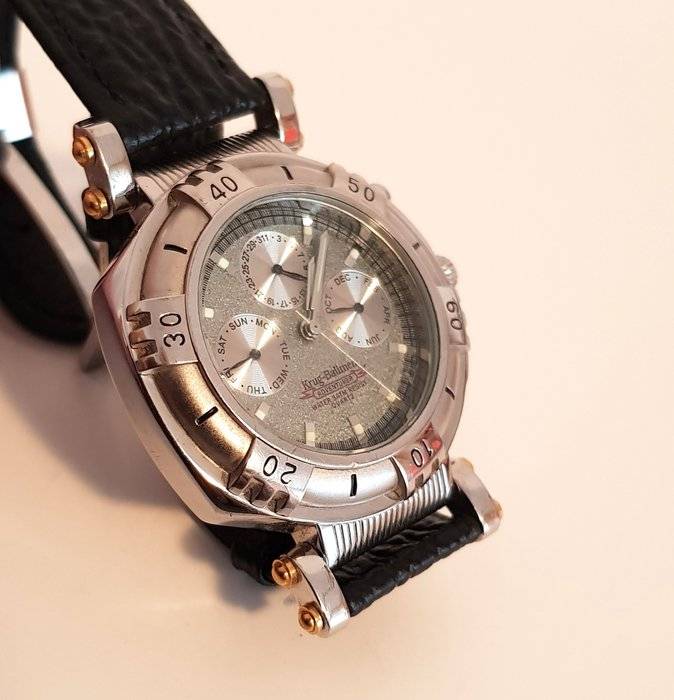 NEW RRP £545 Krug Baumen MENS Adventurer 40mm Chronograph Watch