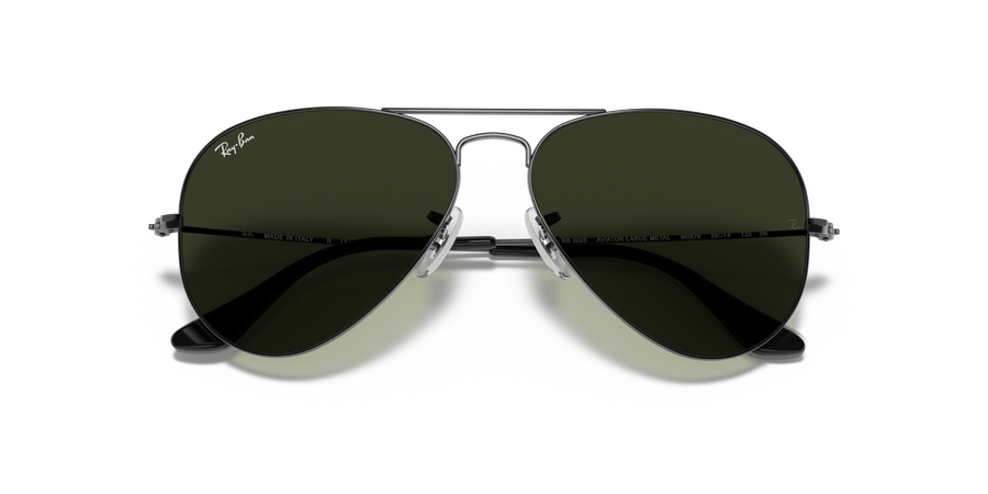 Ray-Ban Aviator Gun Metal RB3025 Designer Sunglasses RayBan