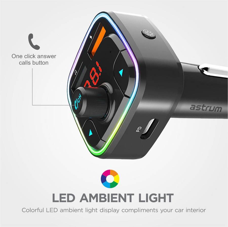 Wireless FM Transmitter + PD Charger - FM410