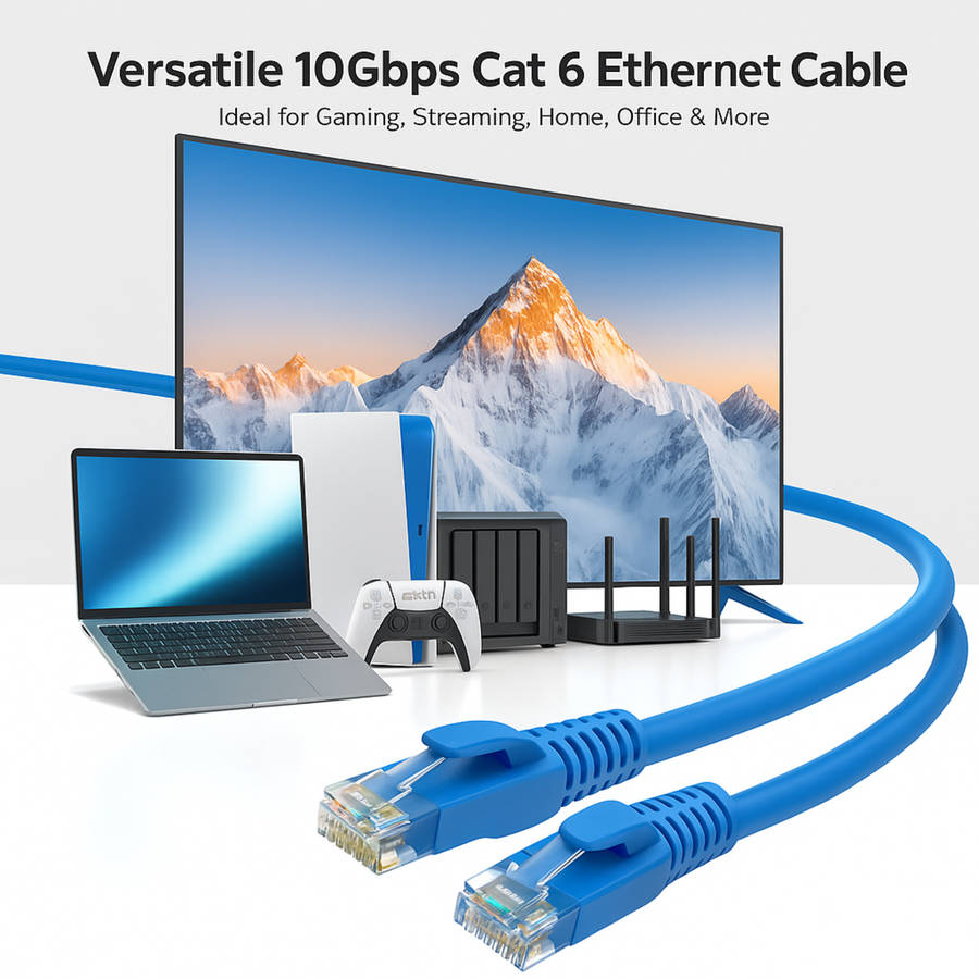 NT265  Cat6 Ethernet Network Patch 5.0m Cable