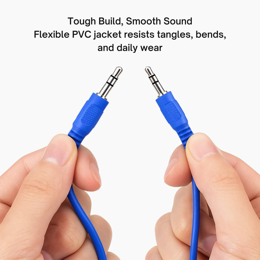 AU105 3.5mm Male to Male Aux Audio Jack 5.0m Cable