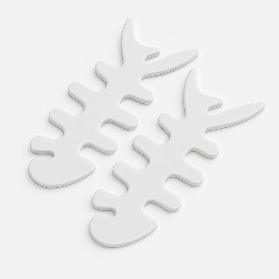 CO030 5 Bays Fishbone Cable Organizer Clips