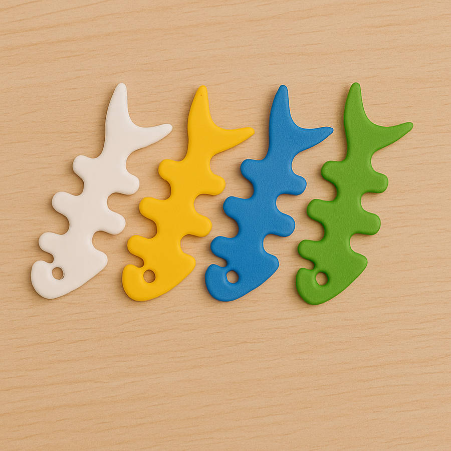 CO030 5 Bays Fishbone Cable Organizer Clips