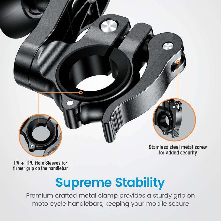 SH300 Ring Mount for Mobile, Rotating Release for Bike / Motorbike