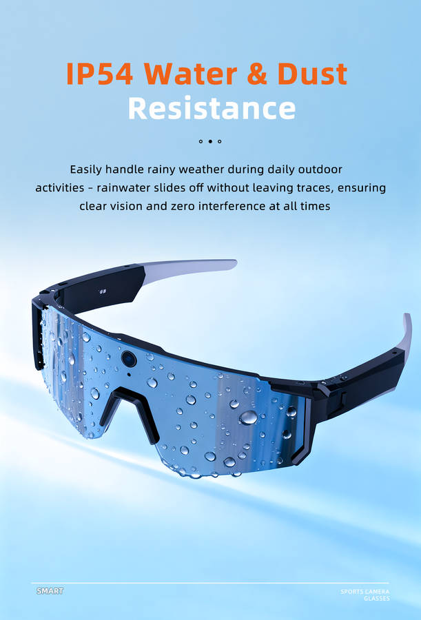 Astrum AI Sport Smart Glasses 32MP Camera IP65- SG-V06S White