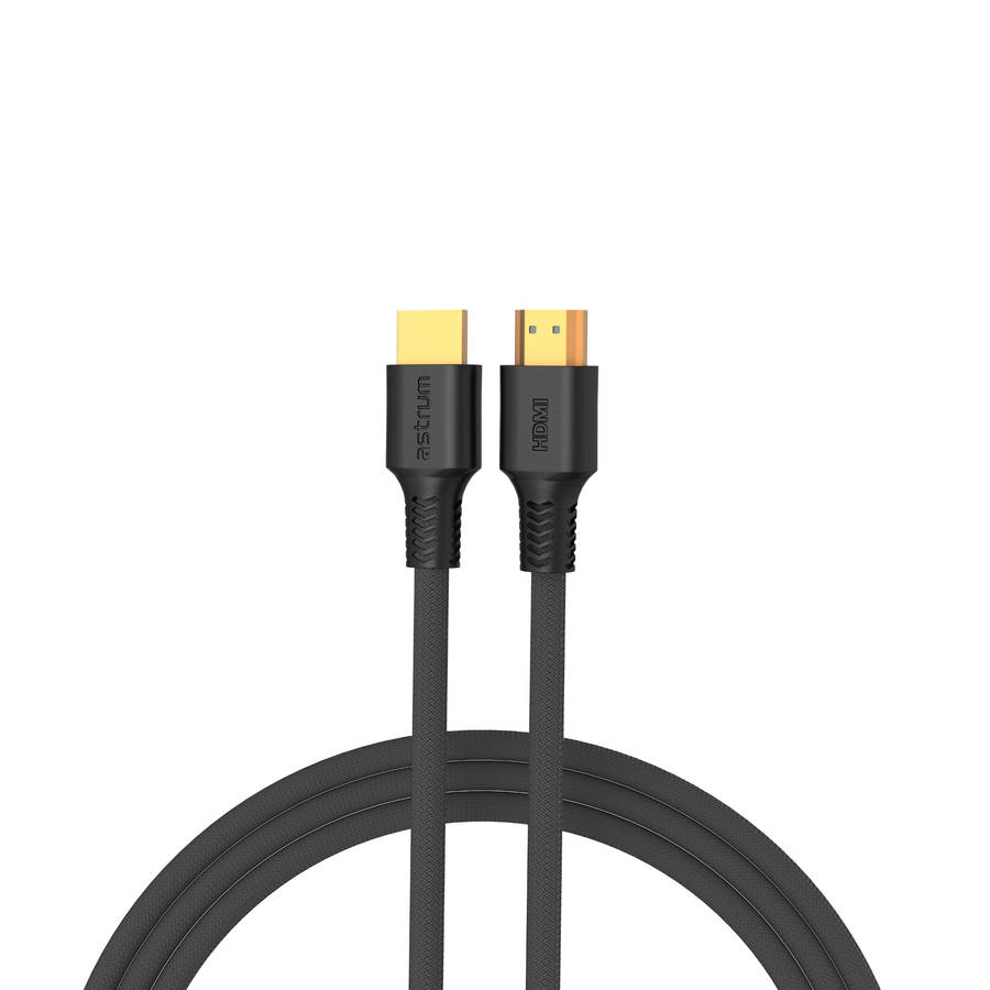 Astrum HDMI 2.0 Braided Cable, 4K@60Hz, Gold-Plated, 3m  HD20B