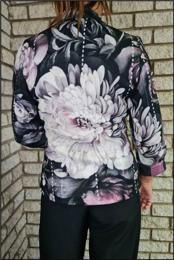 Peony rose jacket
