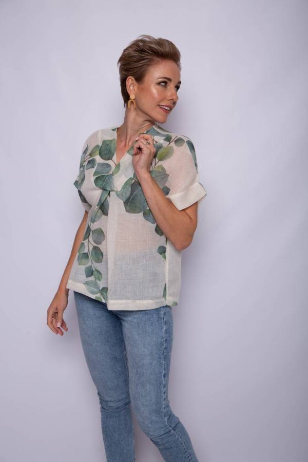 Sheer Eucalyptus Top (2)
