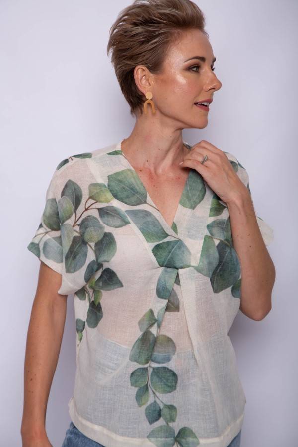 Sheer Eucalyptus Top (2)