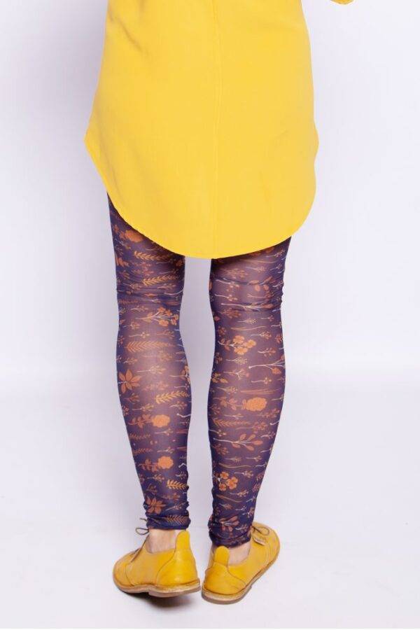Navy & Mustard Flower Skins