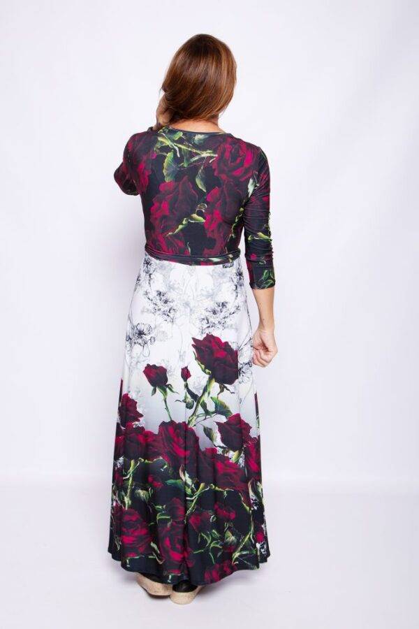 Spanish Rose Cross-Over Dress