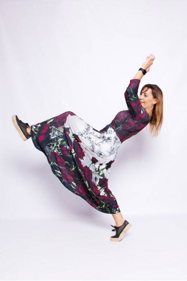 Spanish Rose Cross-Over Dress